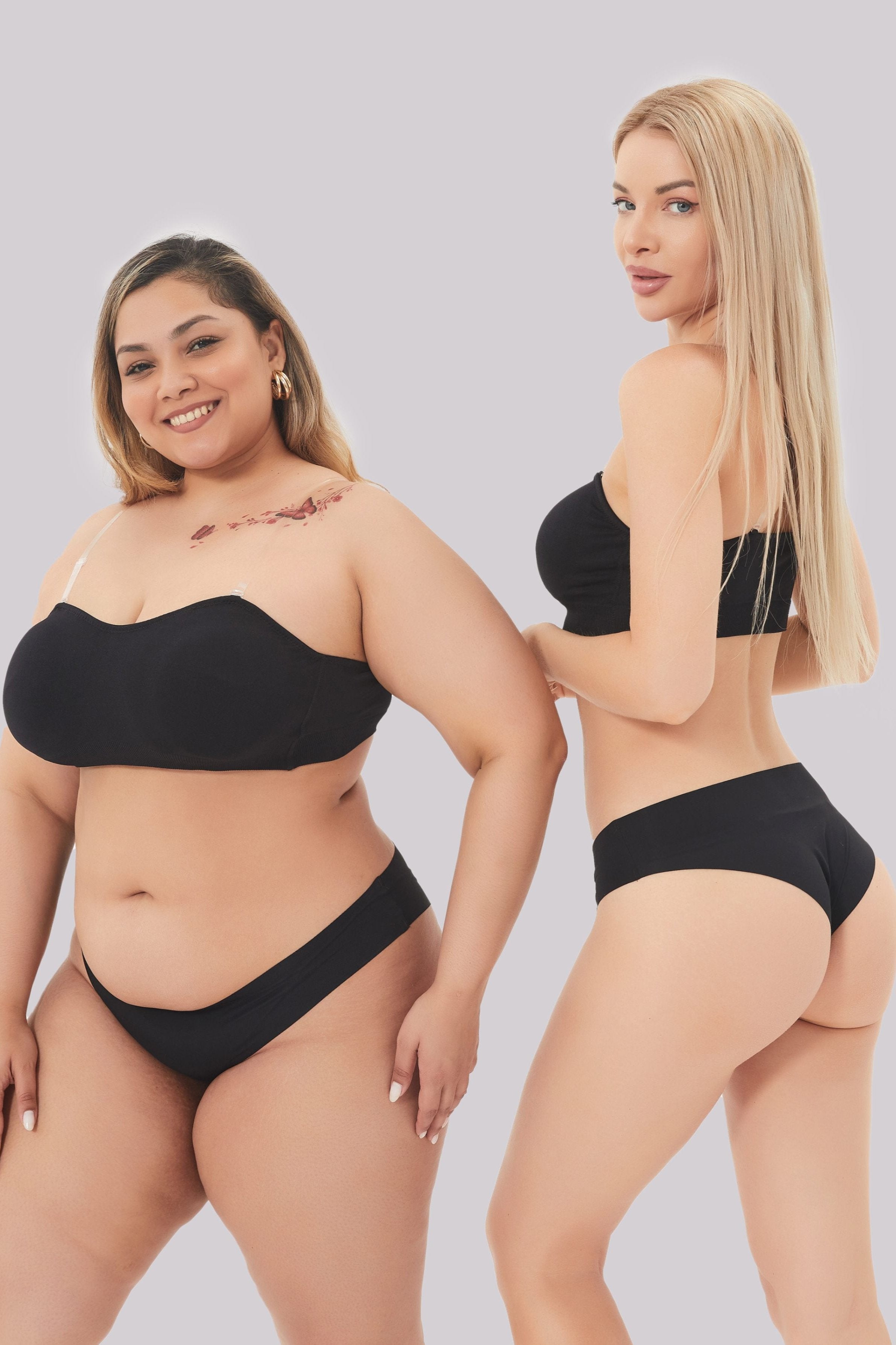 Comfit™ Celeste - Reggiseno a fascia senza spalline