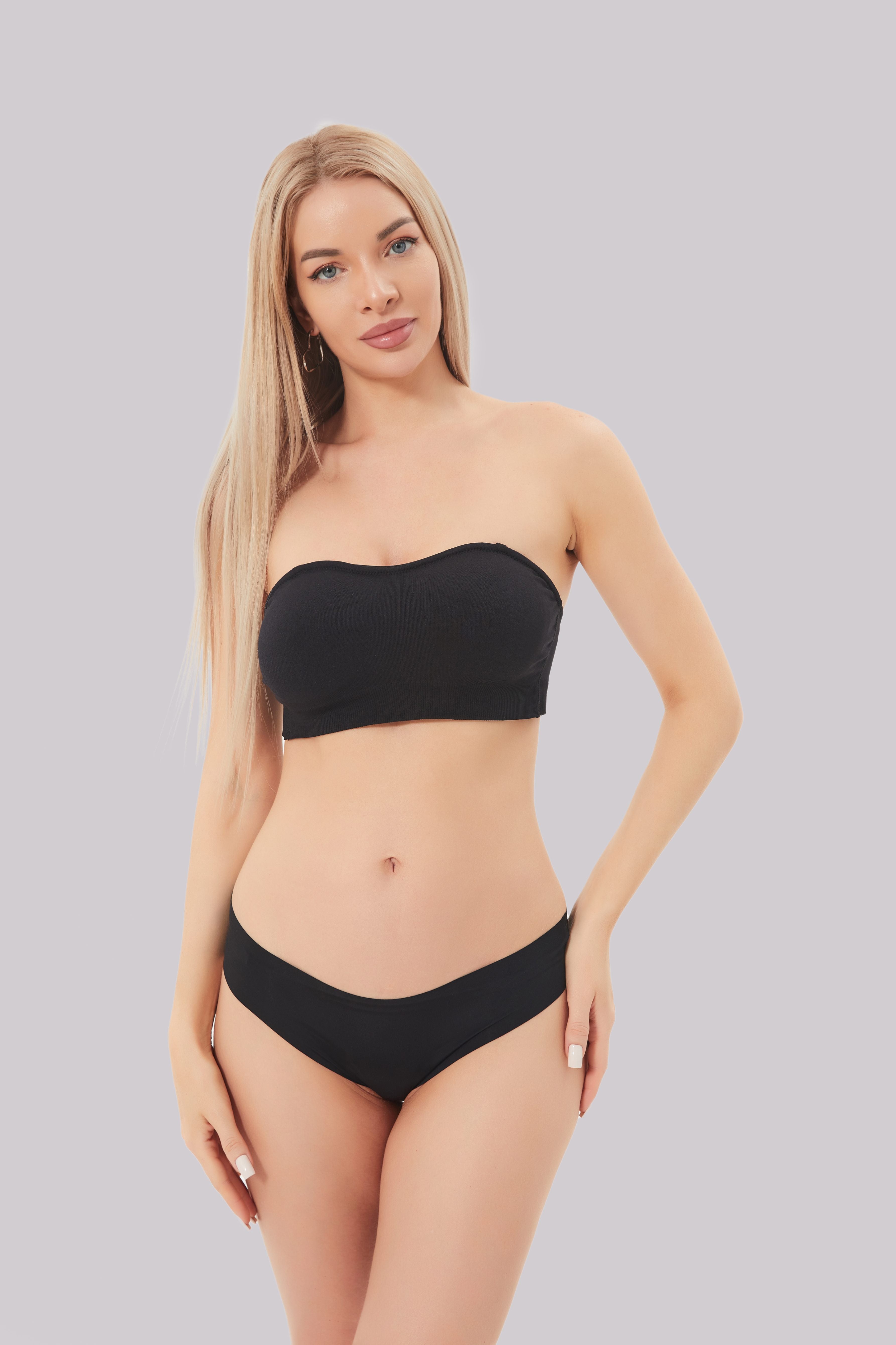 Comfit™ Celeste - Reggiseno a fascia senza spalline