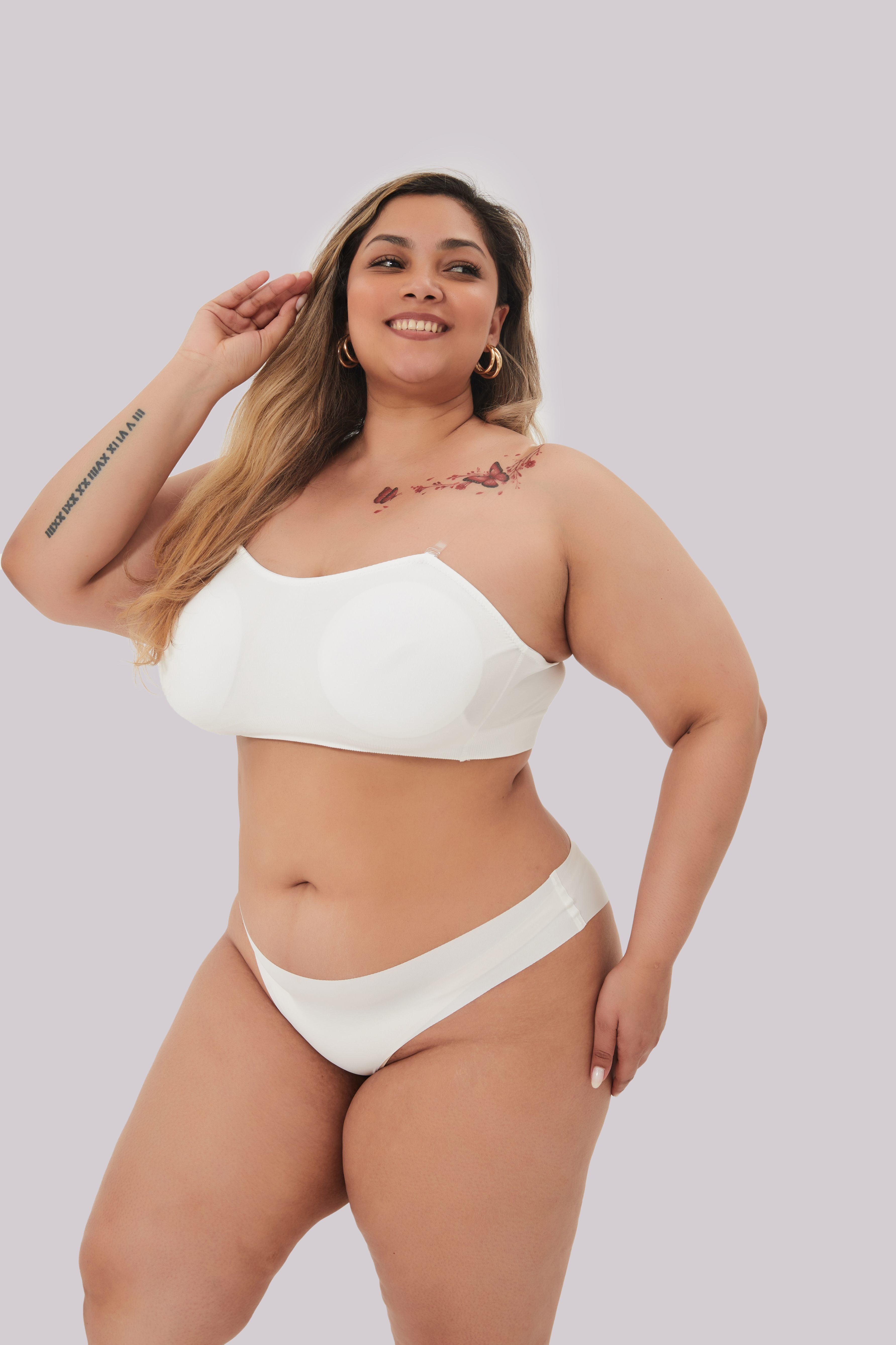 Comfit™ Celeste - Reggiseno a fascia senza spalline